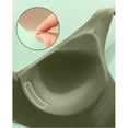 thumbnail image 7 of Kukoosong Sports Bras for Women Fashion Women's' Seamless Soft Support Underwear with Deep V Gathering No Steel Ring Thin Beautiful Back Adjustable Bra Full Cup, Sizes L, 7 of 7