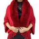 thumbnail image 1 of Guardurnaity Chal suelto de punto para mujer, borlas, viajes, vacaciones, fiesta, accesorios de fotografía, cárdigan térmico cálido lavable para mujer Abrigos y chamarras Rojo Guardurnaity AP013843-04, 1 of 6