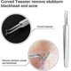 thumbnail image 4 of Blackhead Remover Kit - Blackhead Tweezers Removal Tool 3 pcs Comedone Pimple Extractor Tool, Acne Blemish Kit for Blackhead, pimple Tool, Curved Bla, 4 of 5