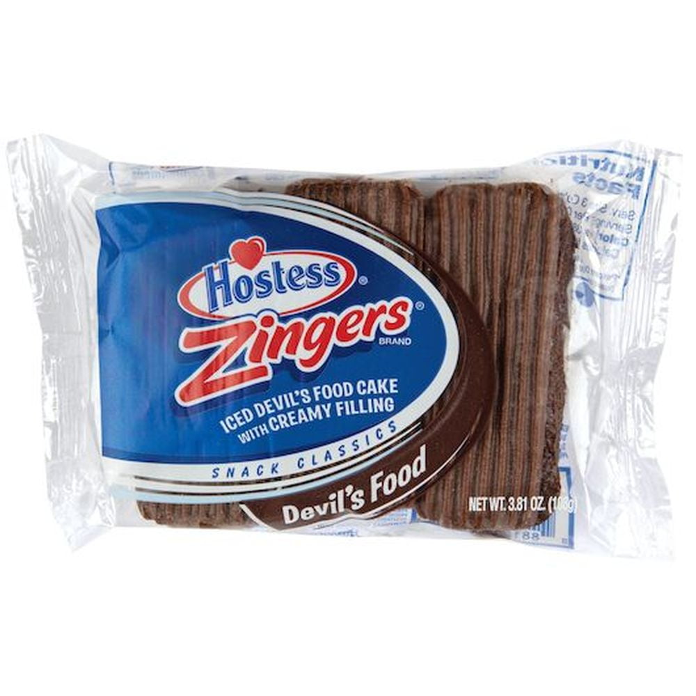 Zingers Single Serve Chocolate Cake, 3.809 Ounce 36 per case