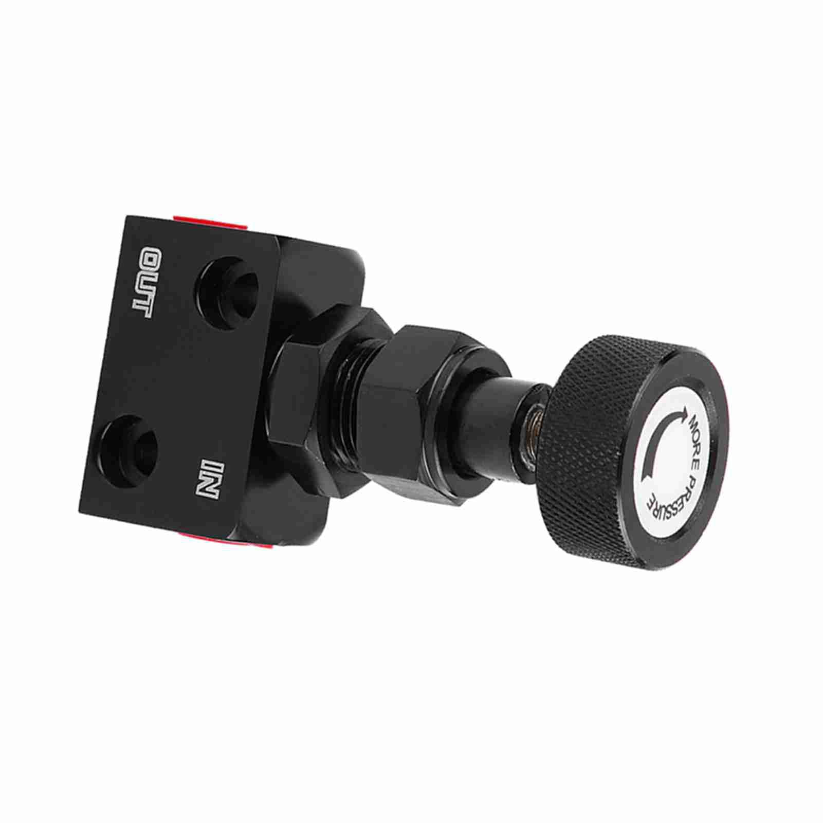 Valve De Dosage De Frein Universelle - Régulateur De Pression Pour Sport Automobile (noir Ou Argent)