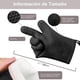 thumbnail image 2 of Guantes de Horno para Cocina, Guante de Silicona Antideslizantes, Guantes Resistentes al Calor, Guante para Parrilla de Barbacoa, Guantes Impermeables con Forro Suave (Gris), 2 of 5