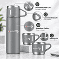 thumbnail image 2 of INNOTECH SC Stainless Steel Thermos Bottle 500ml - Vacuum Insulated Flask with Serving Cup, Double-Wall Hot & Cold Drink Water Bottle – Gary, 2 of 7