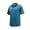 Black/Palace Blue, variant on Monterey Club Men's Ultimate Feeder Stripe Jersey Golf Polo Shirt #1620