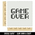 thumbnail image 2 of Pixel Video Game Over Text DIY Cookie Wall Craft Stencil - 5.5 Inch, 2 of 5