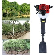 Miumaeov 1900W Portable Garden Tree Digger, 2-Stroke 52CC Industrial Electric Post Hole Digger Fence Plant Soil Dig Powerhead