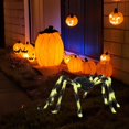thumbnail image 4 of Halloween Decorations, Large Realistic Green Spider Prop, Lifelike Halloween Decoration for Indoor Outdoor Haunted House, Scary Prank Decor for Yard and Garden, 4 of 4
