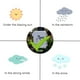 thumbnail image 4 of Dispensador de bolsas para excrementos de perro, montaje en pared, exterior, impermeable, blanco, 4 of 7
