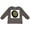 Charcoal, variant on Inktastic Dart Board Boys or Girls Long Sleeve Toddler T-Shirt