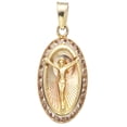 thumbnail image 1 of Medalla Cristo Oval Horoz 10K W828, 1 of 5
