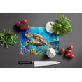 thumbnail image 3 of Loggerhead Sea Turtle Glass Cutting Board Large 12 in x 15 in, 3 of 5