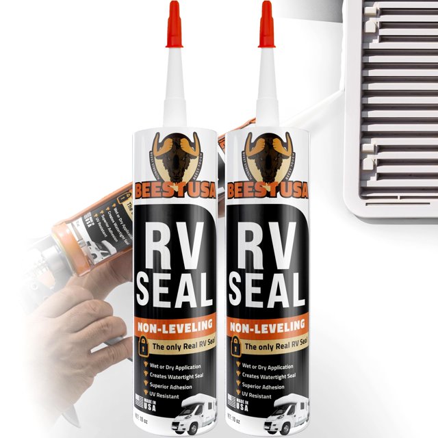 Sellador BEEST para RV, impermeable, no autonivelante, paquete de 2