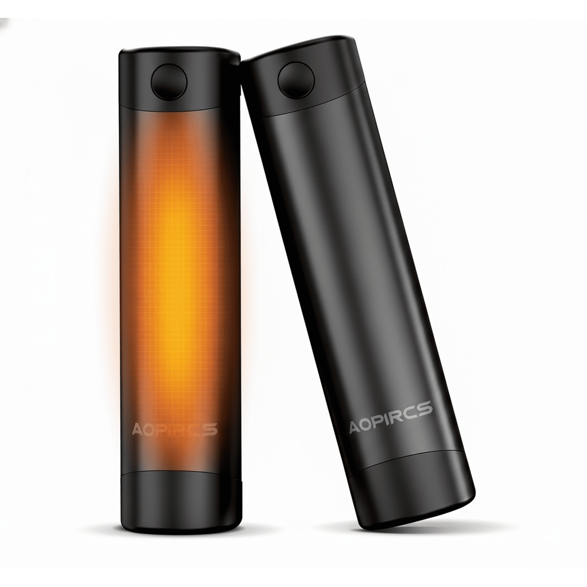 Aopircs Rechargeable Hand Warmers 2 Pack Electric Pocket Warmer 360° Heating Hand Warmers with 3 Heat Levels 2X 5000mAh Long-Lasting Portable Hand Heater for Indoor Outdoor Camping Hunting Gifts
