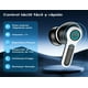 thumbnail image 5 of VEATOOL Wireless Bluetooth Headset,Mic Dual con Cancelación de Ruido ENC,80H de Uso,luces RGB, 5 of 10