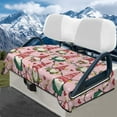 thumbnail image 2 of HUIACONG Printing Christmas Golf Cart Seat Covers Two-Person Anti-Slip Easy to Clean Golf Car Seat Towel Portable Golfs Car Interior Covers Golfs Cart Seats Covers Comfort for EZGO Club Cars, 2 of 7