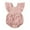 Pink, variant on TUOBARR Toddler Baby Girls Fashion Cute Solid Color Cotton Linen Ruffles Backless Jumpsuit Romper Yellow (3-24Months)
