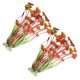 thumbnail image 1 of Advancent 2 pack/lote atractivas plantas de acuario impresionante paisaje submarino con plantas artificiales de confianza decoración del acuario Rojo+2 piezas, 1 of 6