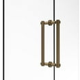 thumbnail image 4 of Contemporary 12 Inch Back to Back Shower Door Pull with Dotted Accent, 4 of 7
