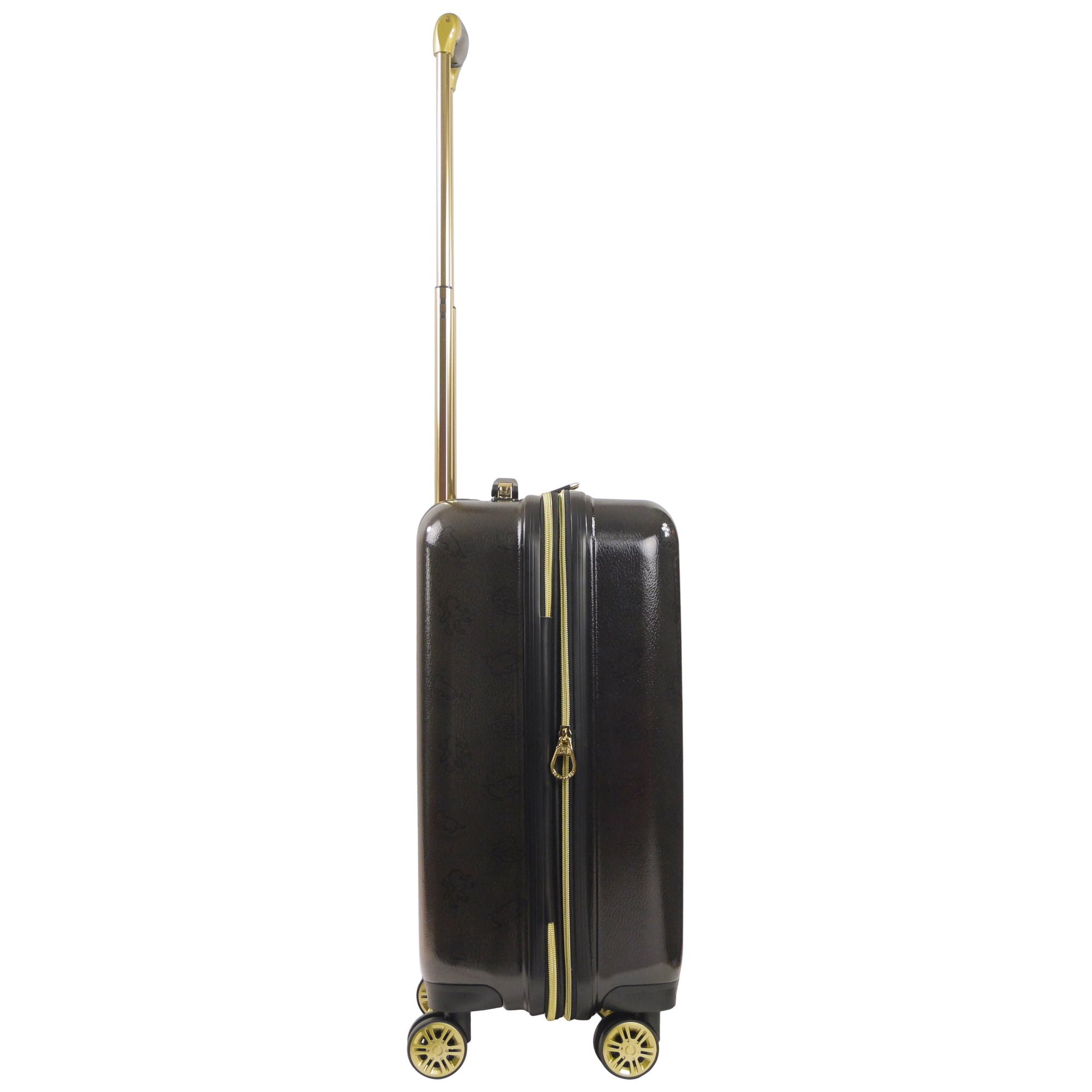 Harry Potter 21 Inch Rolling Luggage, Hogwarts Express Hardshell Carry On Suitcase with Spinner Wheels, Black
