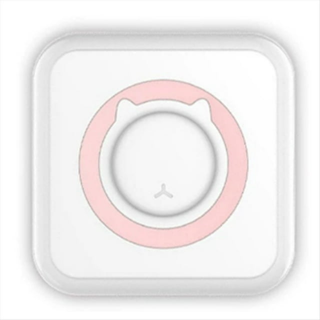 Mini Impresora Térmica Portátil Inalámbrica Bluetooth de 203 Dpi, Impresión de Etiquetas Fotográficas, Recordatorios, Preguntas Incorrectas con Cable USB.