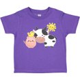thumbnail image 3 of Inktastic Fun Farm Animals Cow, Pig, Chick Boys or Girls Toddler T-Shirt, 3 of 5