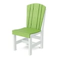thumbnail image 3 of Wildridge Heritage 5-Piece 44"x44" Dining Set, Lime Green and White - Outdoor Weather Resistant Recycled Plastic Furniture for Patio, 3 of 5