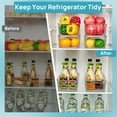 thumbnail image 3 of Sindcom 6pcs Clear Organizers Bins with Lids, Stackable Plastic Storage Containers with Handles, 3 of 7