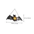 thumbnail image 2 of WASHWEPE Bat Shaped Torch  Decor Light for Party Hosts 1Pc, 2 of 8
