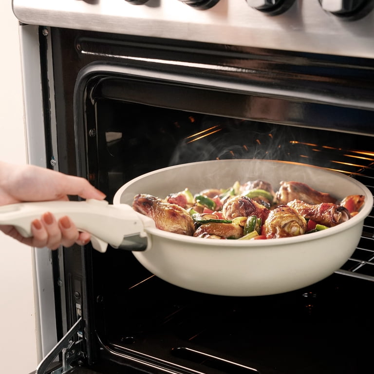 Astercook, Detachable Handle for Cookware, White, Universal Fit