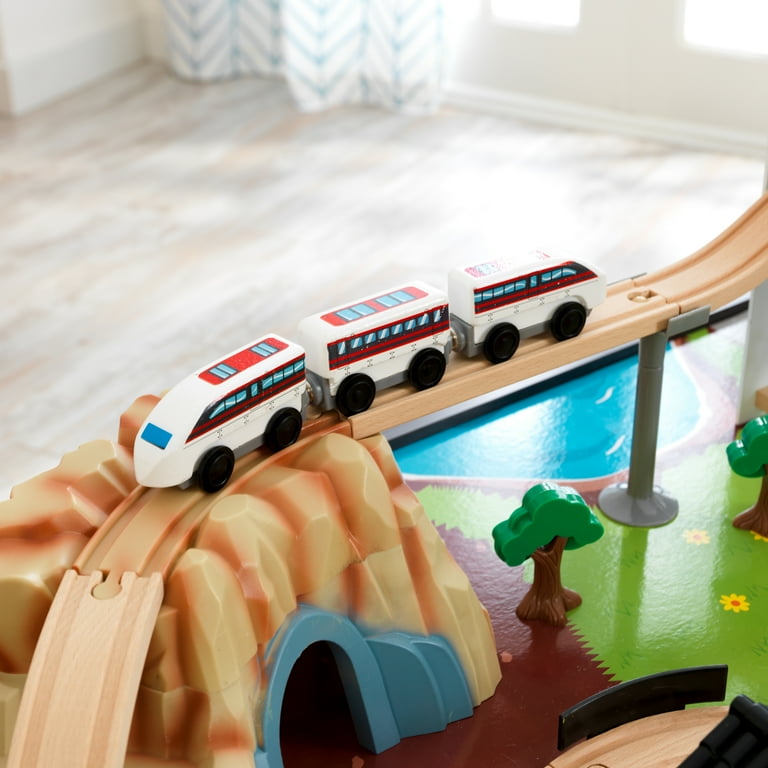 Kidkraft pacific railway train set sale