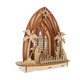 thumbnail image 5 of Fiudx Belén de Madera, Decoración Navideña, Artesanía Religiosa Duradera, Mensaje Navideño de Paz, Ideal para El Hogar y La Familia, Regalo de Navidad, 18 X 9,8 X 22 Cm., 5 of 7