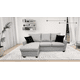 thumbnail image 2 of Sala Esquinera El Bazar Store Denver Gris Plata 200x140 cm, 2 of 9