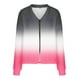 thumbnail image 5 of Chaqueta y abrigo informal de manga larga sin capucha para mujer, cárdigan cálido de moda con cremallera, chaqueta con cuello en V y manga larga, blusa para mujer, 5 of 5