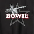 thumbnail image 3 of David Bowie - Logo Star  - Toddler & Youth Crewneck Fleece Sweatshirt, 3 of 5