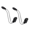 thumbnail image 1 of 2x reposacabezas de asiento trasero Universal Negro Gloria Ganchos para reposacabezas de coche, 1 of 8