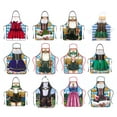 thumbnail image 5 of Yammee Funny Beer Apron German Oktoberfest Bavarian Kitchen Cooking Aprons for Women Men Kitchen Cooking BBQ Barista Apron, 5 of 16