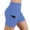 Sky Blue, variant on PEONAVET Women's High Waist Biker Shorts with Pockets Tummy and Control Workout GAthletic Running Yoga Shorts;Fashion Womens Yoga Leggings Fitness Running GLadies Solid Pants
