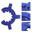 thumbnail image 4 of 12pcs Plastic Labs Glass Taper Joints Clamps Conical Interface Clip, 4 of 9