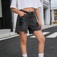 thumbnail image 2 of Shorts de Mezclilla Cortados para Niñas Grandes, Shorts de de Mezclilla Desgastados y Rasgados para Niñas para Verano Casual de Cintura Media con Cierre de Botón, Jeans Cortos con Bolsillos 11-12, 2 of 9