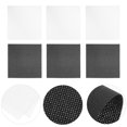 thumbnail image 1 of Raindrops 6Pcs Washable Cotton Embroidery Cloth 14 Count Cross Stitch Fabric for DIY Crafting Assorted Colors, 1 of 6