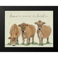 thumbnail image 2 of Norman, Michele 14x12 Black Modern Framed Museum Art Print Titled - Home is Where my Herd Is, 2 of 5