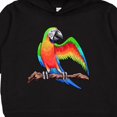 thumbnail image 3 of Inktastic Harlequin Macaw Parrot Toddler Hoodie, 3 of 4