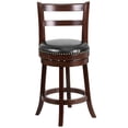 thumbnail image 5 of Pemberly Row Tabouret de Comptoir 26 Pouces en Noir et Cappuccino, 5 of 5