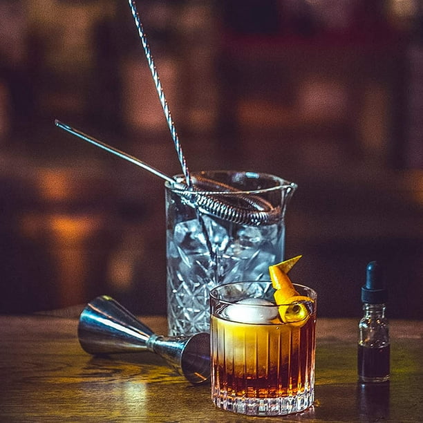 Etens Cocktail Mixing Glass Bartender  24oz Crystal Bar Stirring Glas –  Etens Barware
