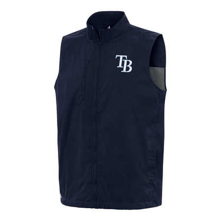 Men s Antigua Navy Tampa Bay Rays Brisk Full-Zip Vest
