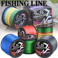 thumbnail image 4 of Sougayilang 100m Línea De Pesca Fuerte Trenzada 4 Hebras Aparejos (18-66LB), 4 of 4