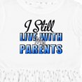 thumbnail image 4 of Inktastic I Still Live with My Parents Baby Funny Girls Toddler Dress, 4 of 5