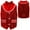 Red, variant on Sholeno Kids Boys Girls Sleeveless Shiny Sequin Vest Sparkly Button Down Velvet Tuxedo Waistcoat for Wedding Orange 16