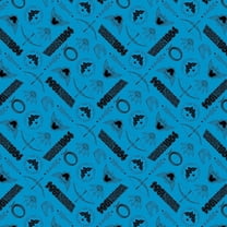 Camelot Fabrics Wonder Woman 1984 Tossed Icons Blue 100% Cotton Fabric sold by the yard