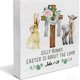 thumbnail image 2 of CaiYueKe Easter Decorations Bunny Rabbit Ornament PVC Holiday Home Decor Desktop Tabletop Figurine Spring Party Supplies Indoor Outdoor Decoration, 2 of 8